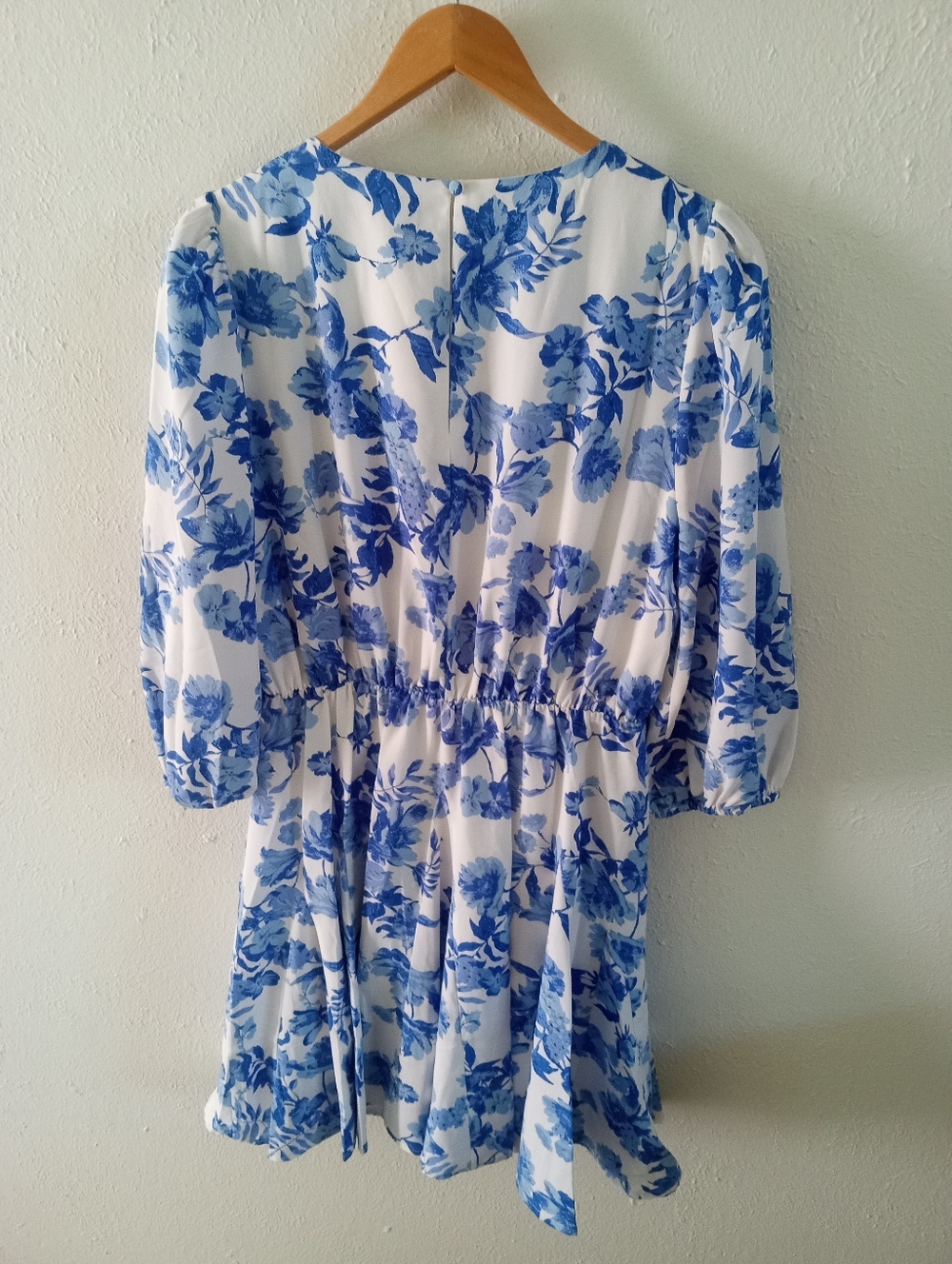 🆕 BALTIC BORN Elena French Blue Floral Mini Dress | M NWT - Picture 6 of 7